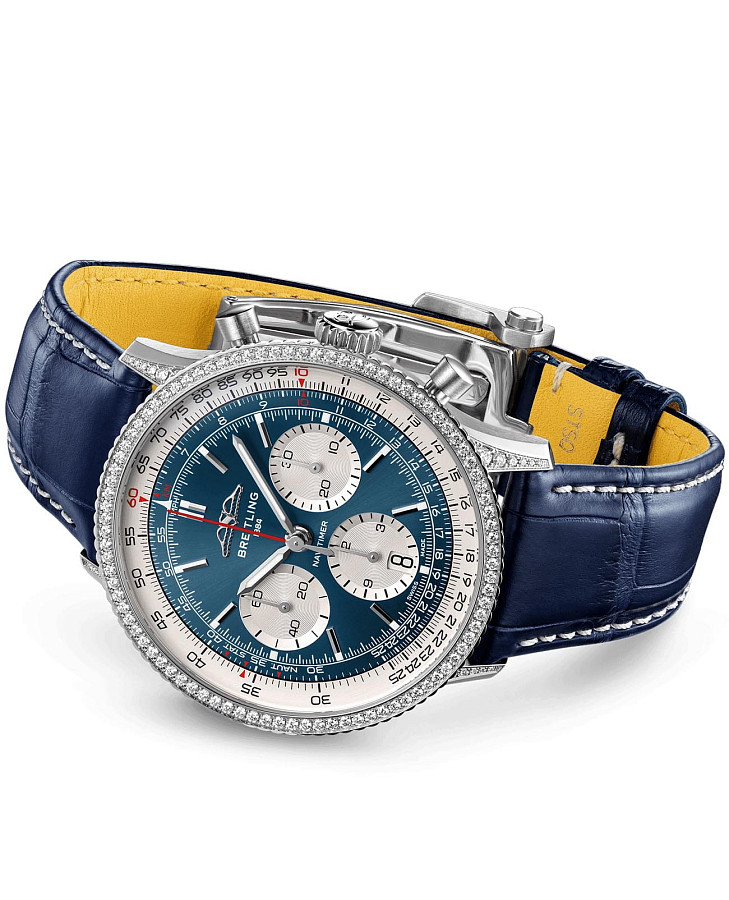 Часы Breitling Navitimer B01 Chronograph 41 AB0139631C1P1 — сталь металл, Швейцария