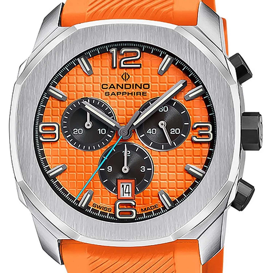Часы Candino Gents Sport C4774/2 — кварцевые, сталь металл