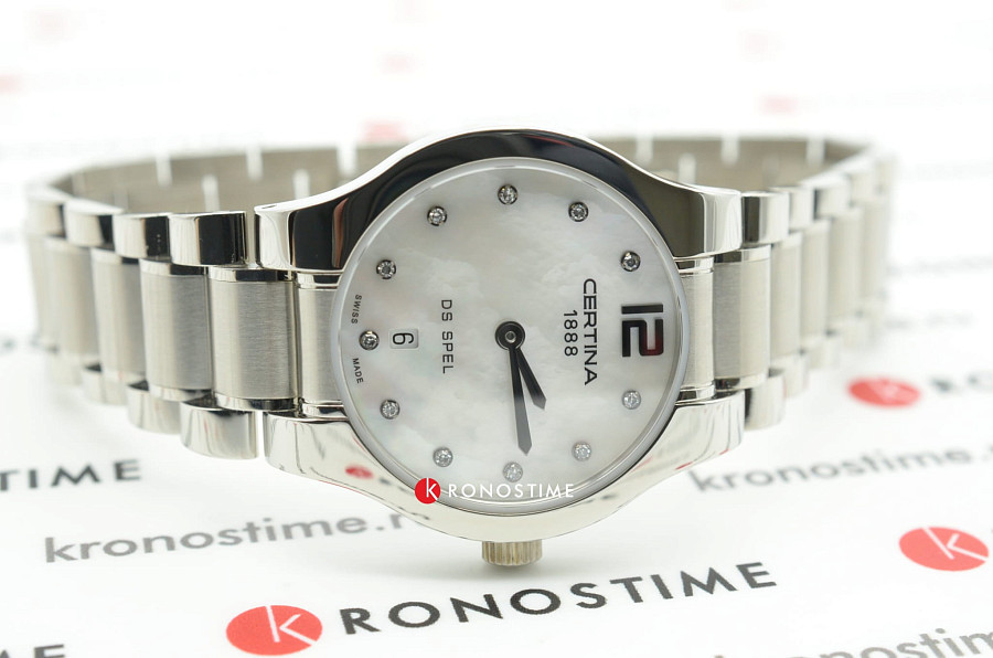 Часы Certina Lady Round C012.209.11.116.00 — нержавеющая сталь, женские
