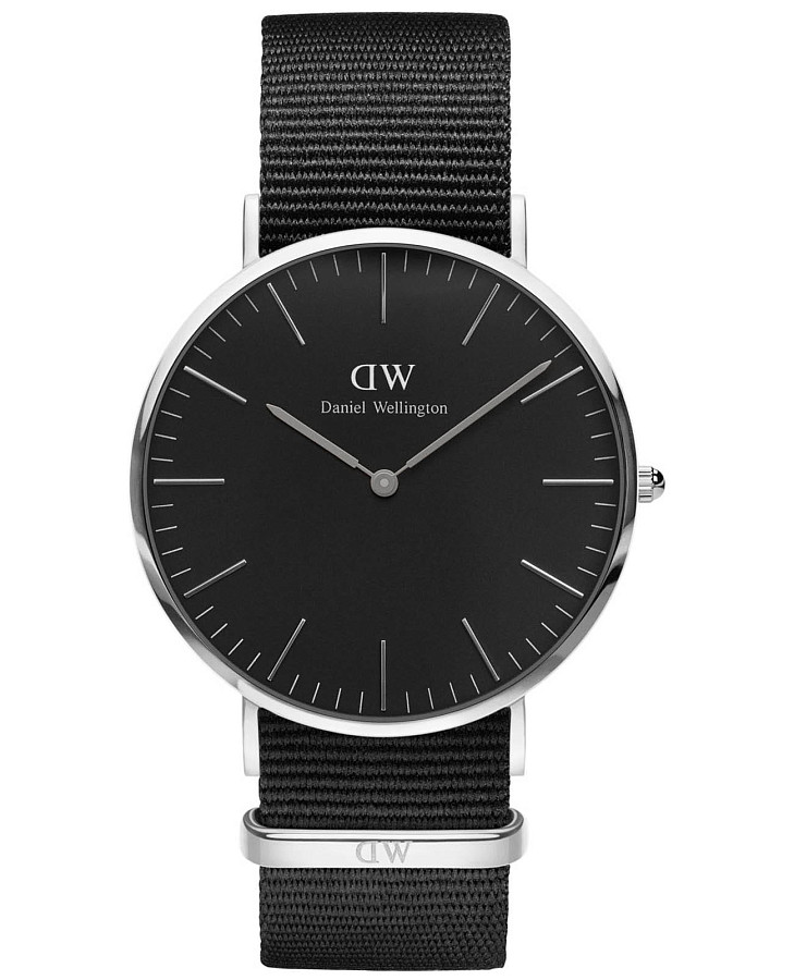 Часы Daniel Wellington Classic Black Cornwall DW00100149 — мужские, черный