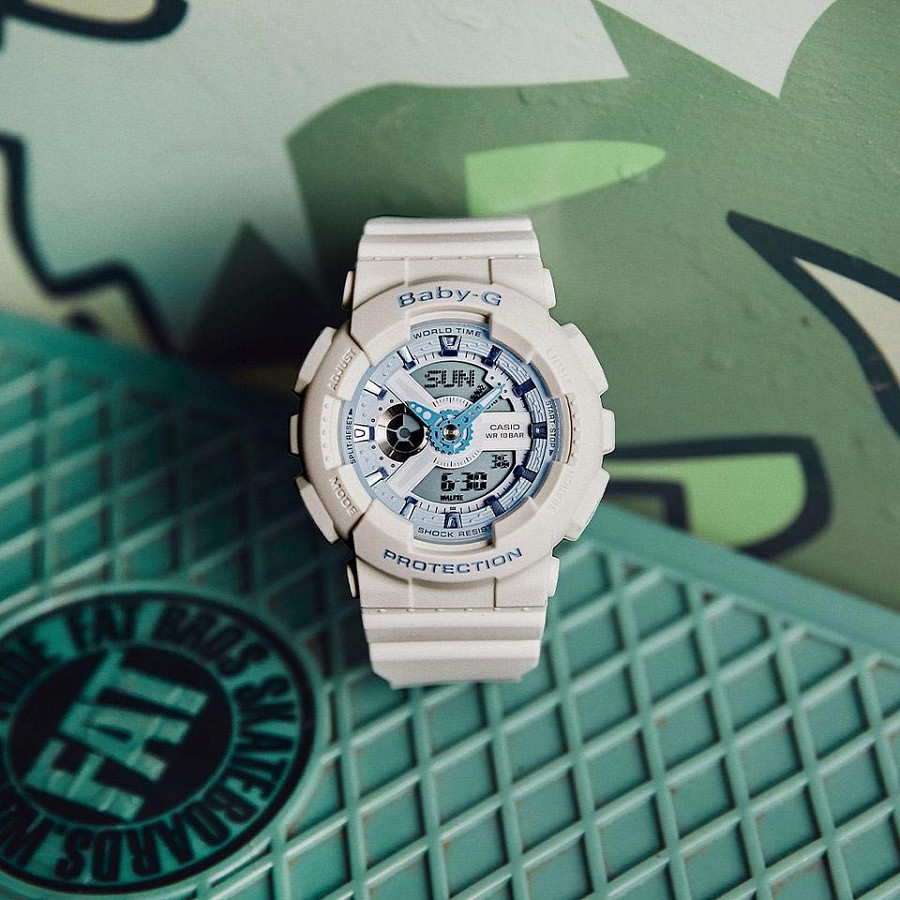 Часы Casio Baby-G BA-110BE-7A — пластик, Япония