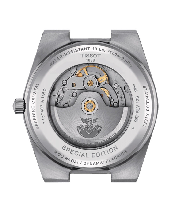 Часы Tissot PRX UFO Robot Grendizer T137.407.11.041.02 — мужские, серебристый