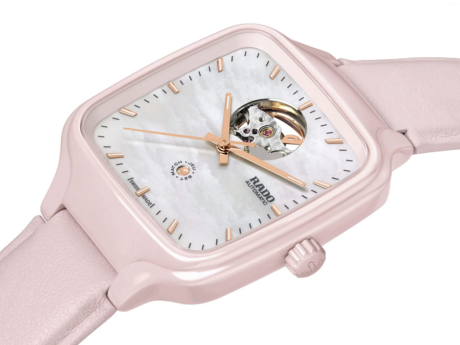 Часы Rado True Square x Ash Barty Limited Edition R27123905 — перламутровый, металл сталь керамика