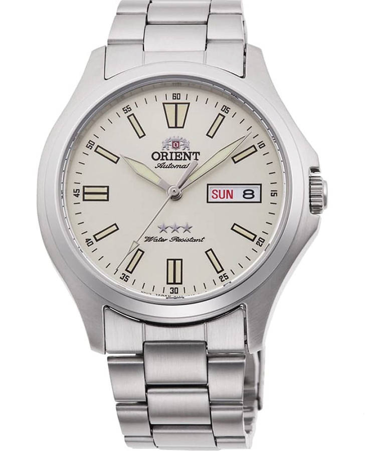 Часы Orient 3 Stars RA-AB0F12S (RN-AB0F12S) — мужские, белый