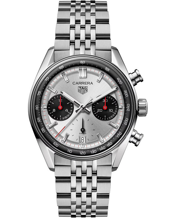 Часы TAG Heuer Carrera Chronograph CBS2216.BA0048 — мужские, серебристый