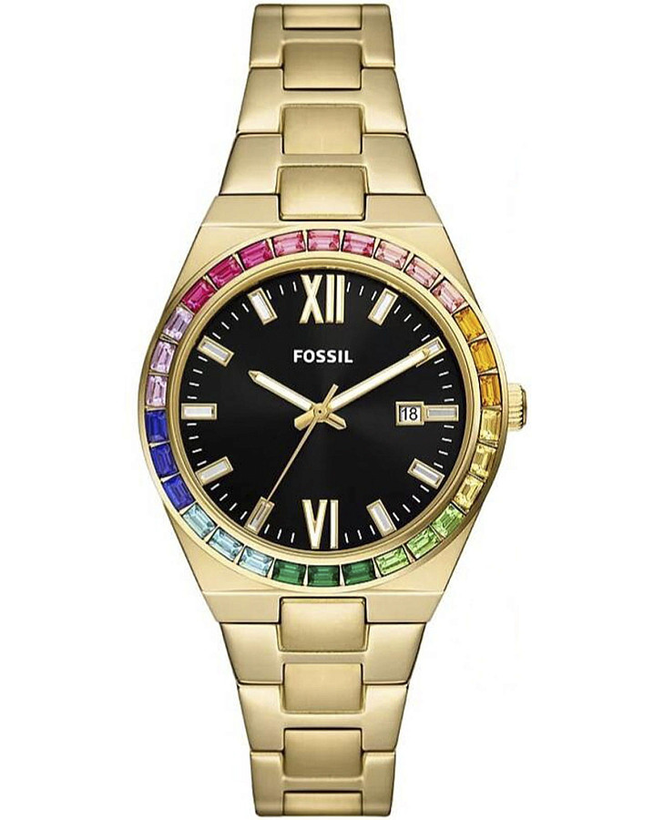 Часы Fossil Scarlette ES5311SET — женские, черный