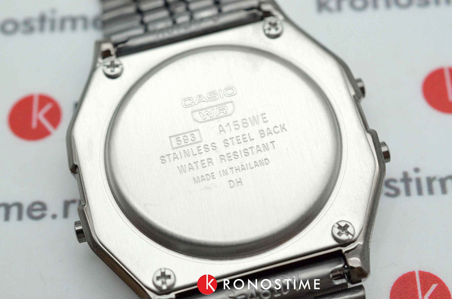 Часы Casio Vintage A158WETB-1A — Япония, кварцевые