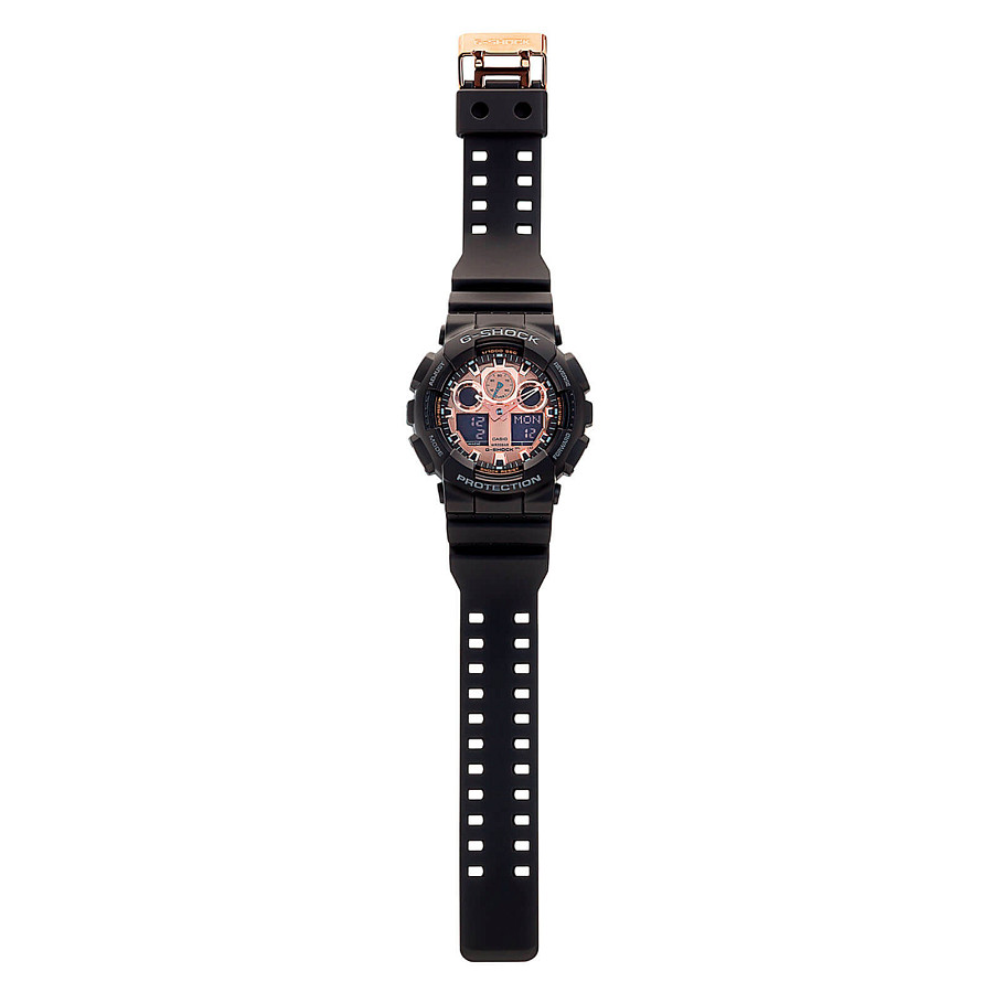 Часы Casio G-Shock GA-100MMC-1A — золотой, пластик