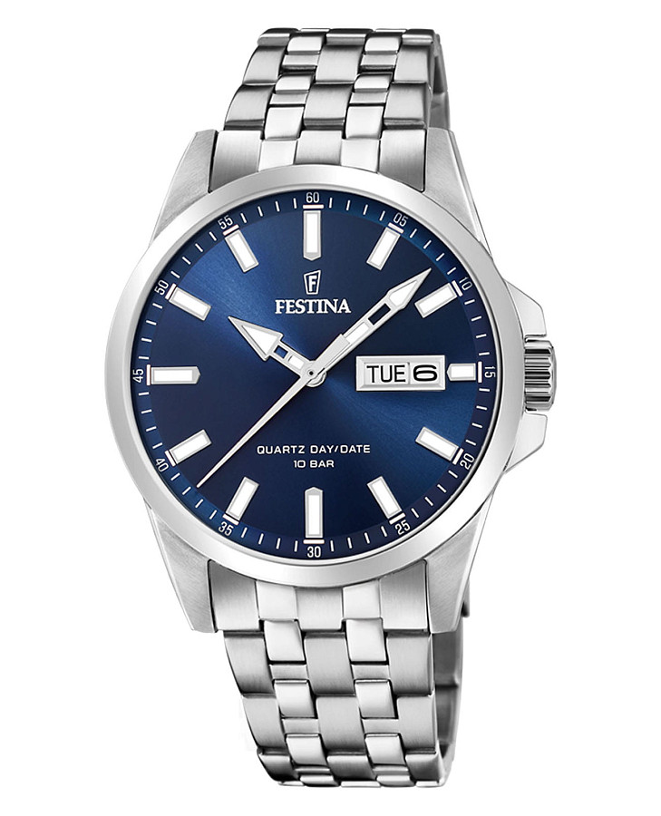Часы Festina Classics F20357/3 — мужские, синий
