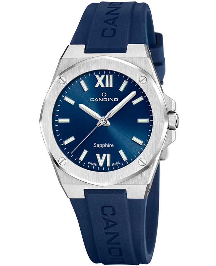 Часы Candino Elegance C4777/3 — женские, синий