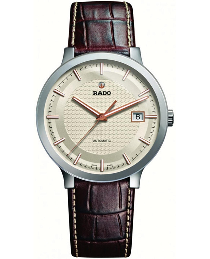 Часы Rado Centrix Automatic R30939125 — мужские, шампань