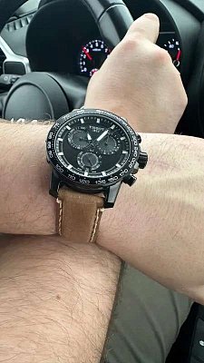 Фото покупателя: Швейцарские наручные часы Tissot SuperSport Chrono T125.617.36.051.01 с хронографом