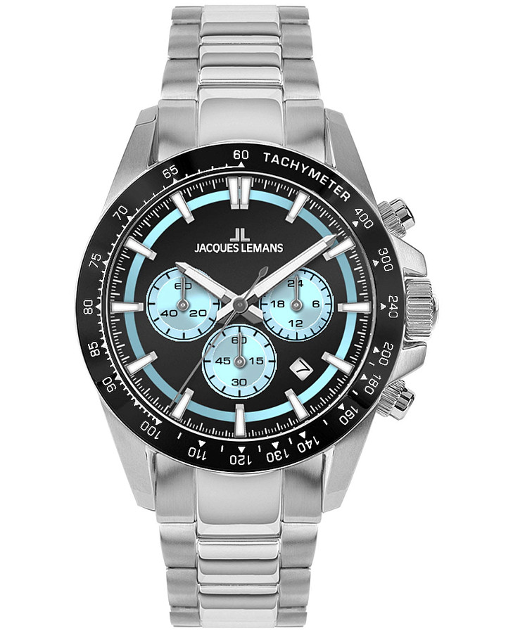 Часы Jacques Lemans Liverpool Diver 1-2207B — мужские, цветной
