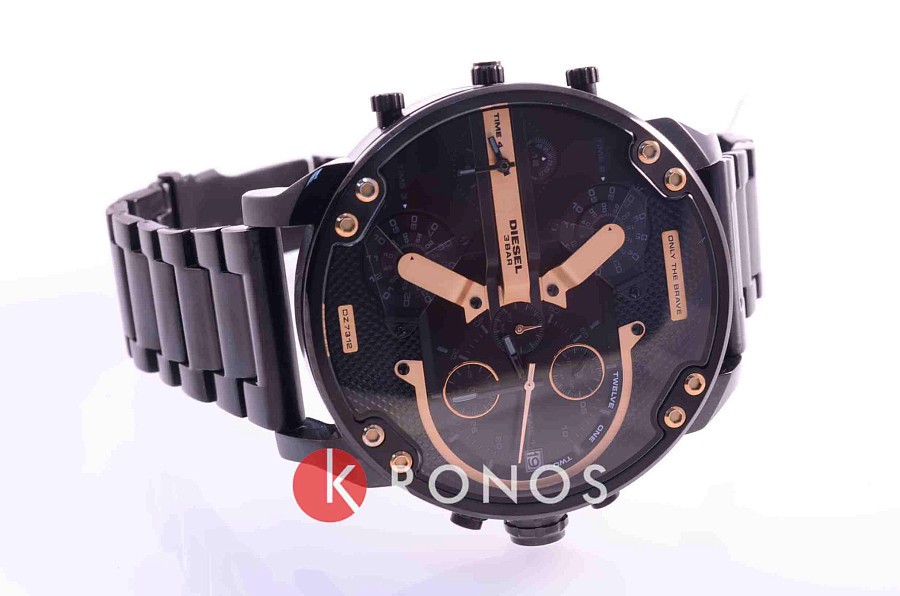 Часы Diesel Mr. Daddy 2.0 DZ7312 — кварцевые, сталь металл