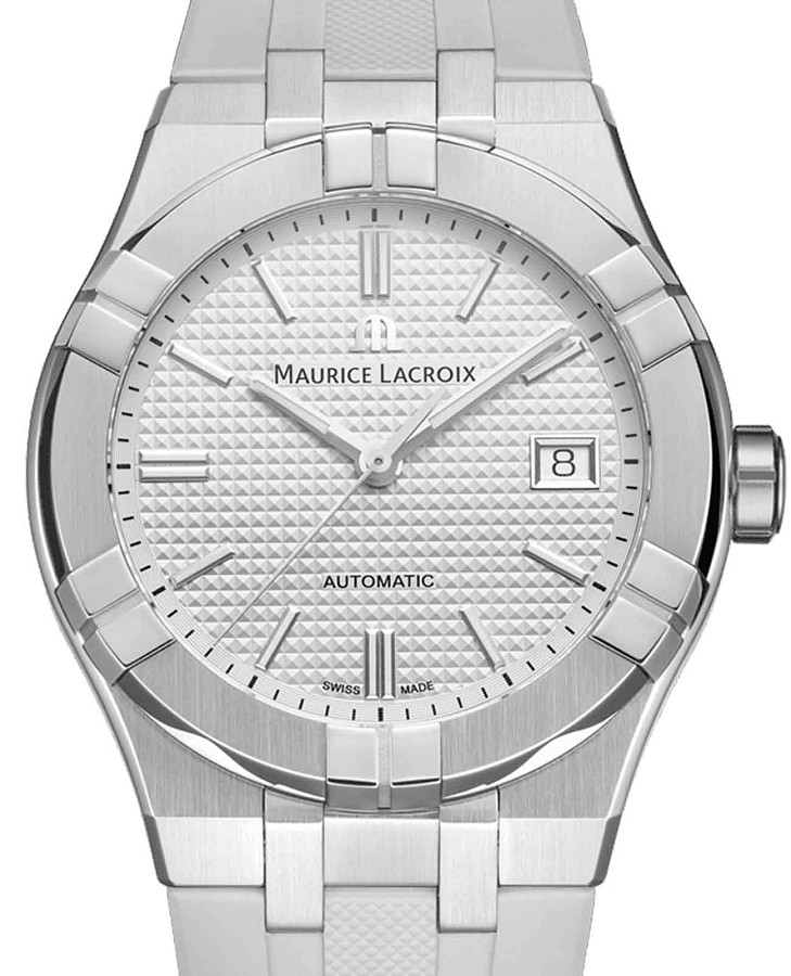 Часы Maurice Lacroix Aikon Automatic AI6007-SS000-130-7 — механические, металл сталь