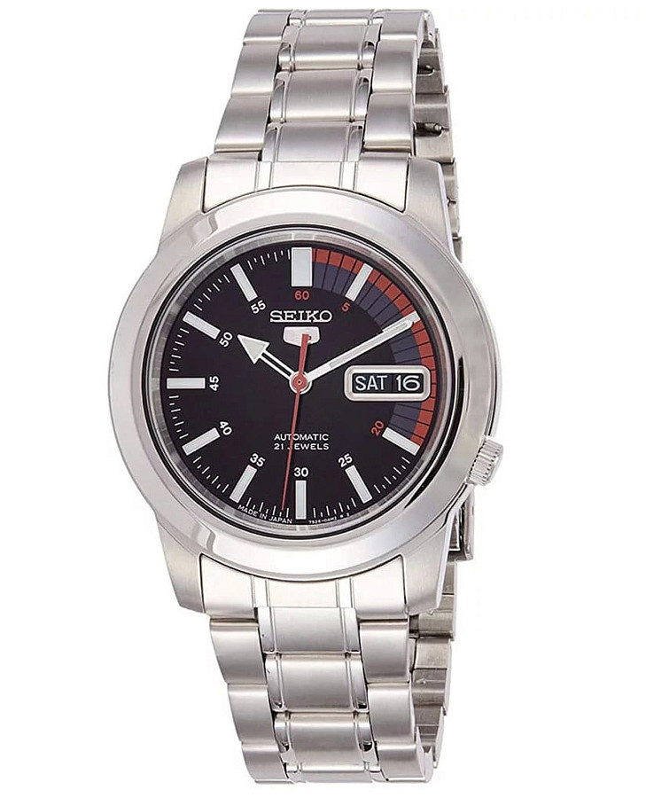 Часы Seiko 5 Regular SNKK31J1 — мужские, черный