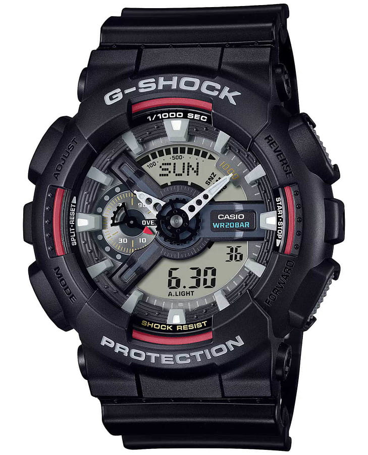 Часы Casio G-SHOCK GA-110RL-1A — мужские, черный