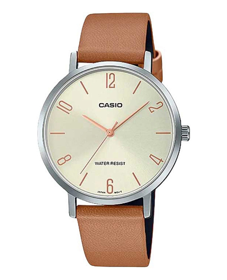 Часы Casio Collection LTP-VT01L-5B — женские, шампань