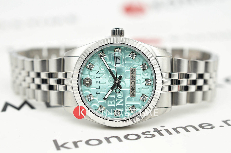 Часы Philipp Plein Date Superlative PWNFA0225 — кварцевые, сталь металл