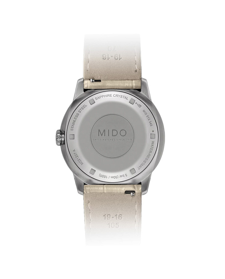 Часы Mido Commander Lady M021.207.16.296.00 — механические, металл сталь