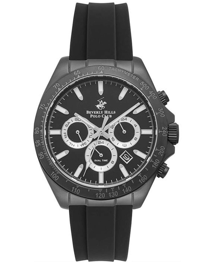Часы Beverly Hills Polo Club BP3010X.651 — мужские, черный