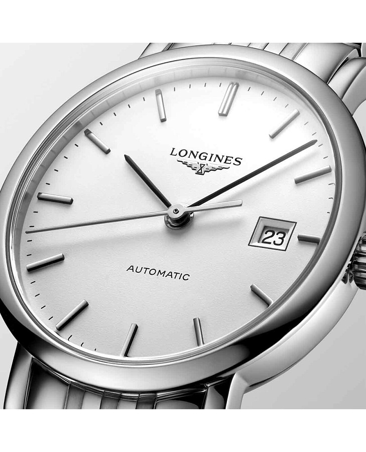Часы Longines Elegant Collection L4.310.4.12.6 — механические, сталь металл