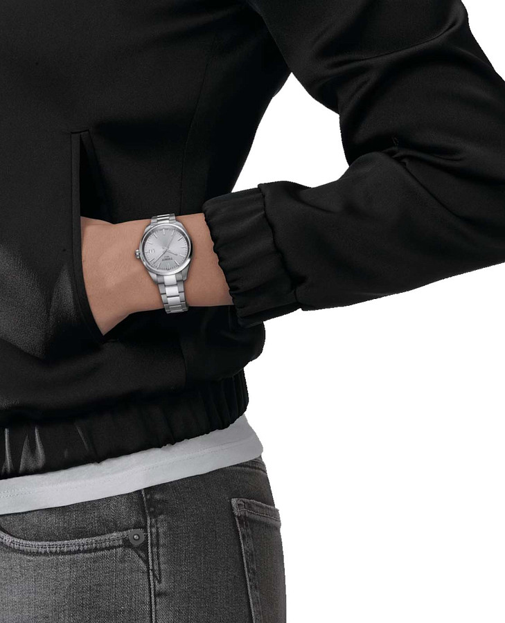 Часы Tissot PR 100 T150.210.11.351.00 — кварцевые, металл сталь