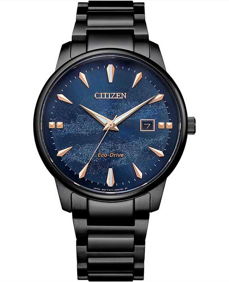 Часы Citizen Eco-Drive BM7595-89L — мужские, синий