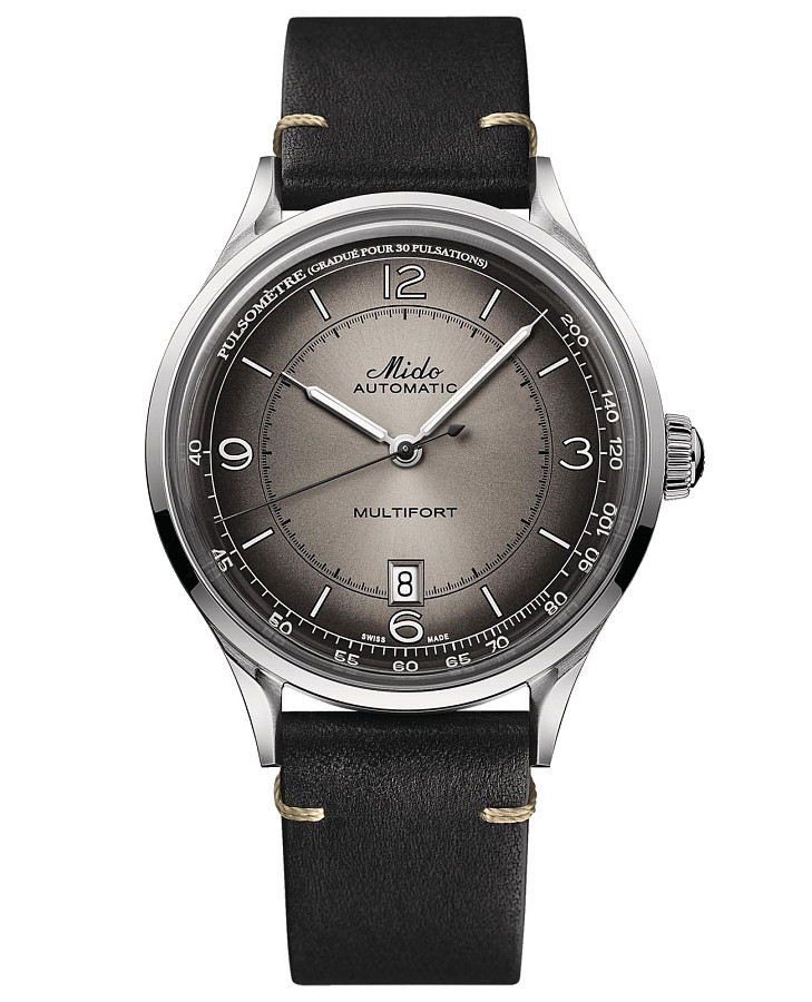 Часы Mido Multifort Patrimony M040.407.16.060.00 — мужские, серый