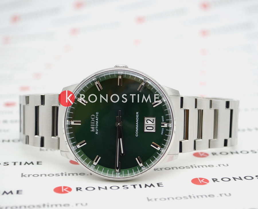 Часы Mido Commander Big Date M021.626.11.091.00 — нержавеющая сталь, мужские