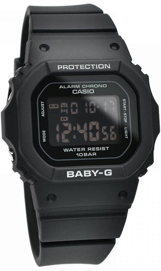Часы Casio Baby-G BGD-565-1 — черный, пластик