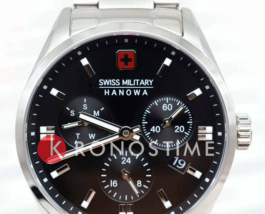 Часы Swiss Military Hanowa Roadrunner SMWGK0005601 — металл сталь, Швейцария