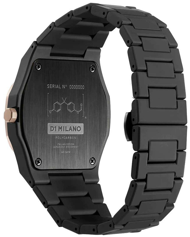 Часы D1 Milano Polycarbon PCBJ35 — пластик, Италия