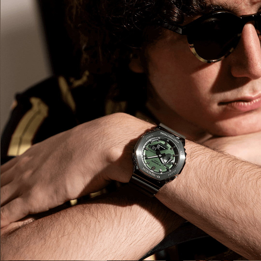 Часы Casio G-Shock GM-2100B-3AER (GM-2100B-3ADR) — Япония, мужские