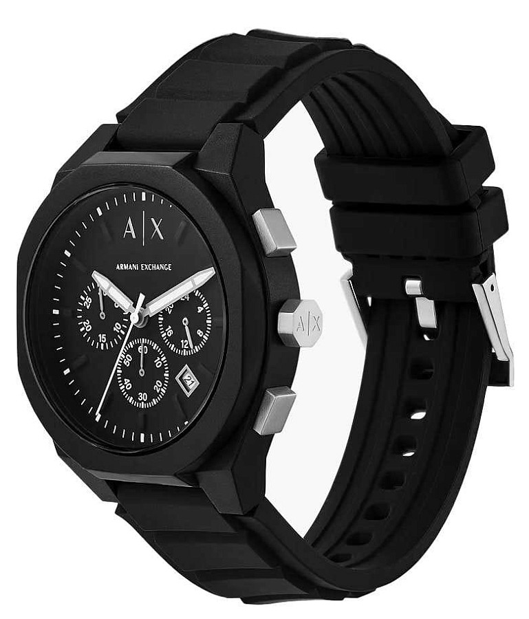 Часы Armani Exchange Rafael AX4161 — сталь резина, Италия