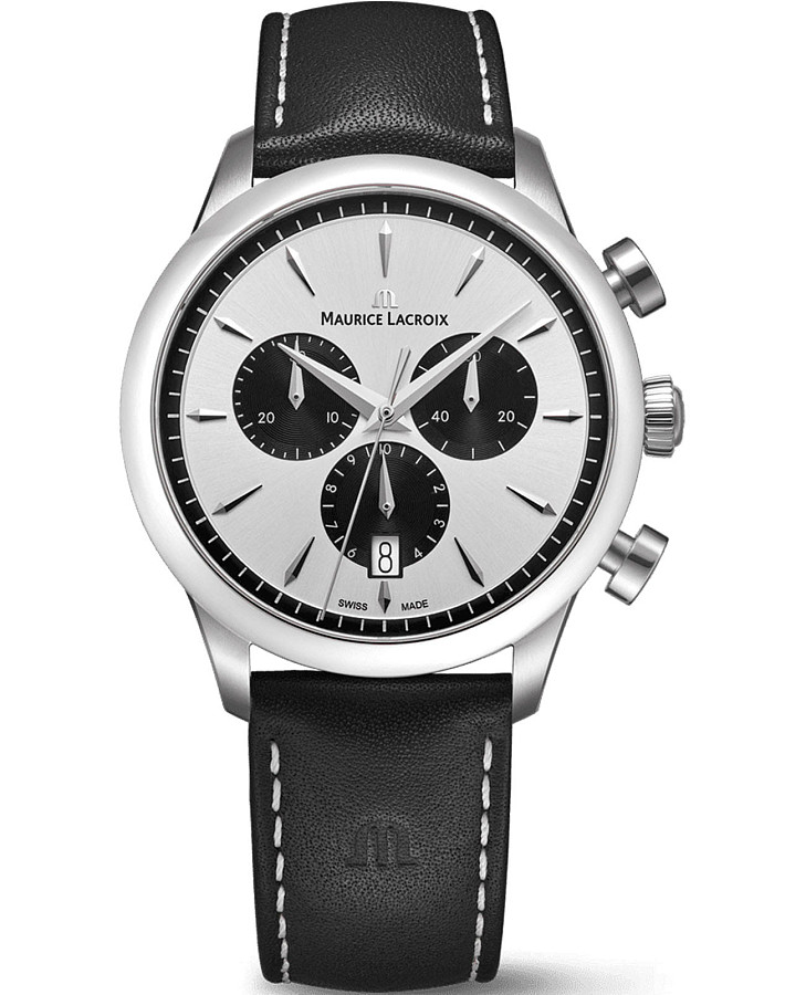 Часы Maurice Lacroix 1975 Quartz 40mm 751038-SS001-130-2 — мужские, серебристый