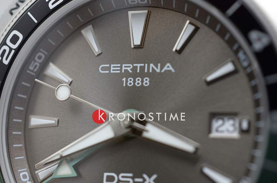 Часы Certina DS-X GMT C047.452.17.081.00 — металл сталь, Швейцария