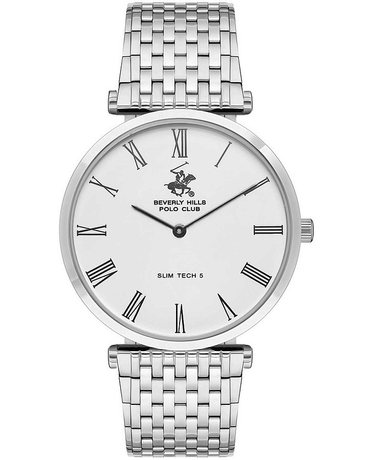 Часы Beverly Hills Polo Club Quartz BP3616X.330 — мужские, белый