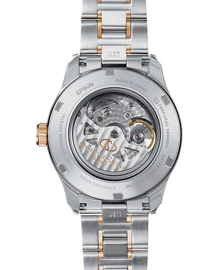 Часы Orient Star RE-AT0004S (RK-AT0004S) — белый, металл сталь