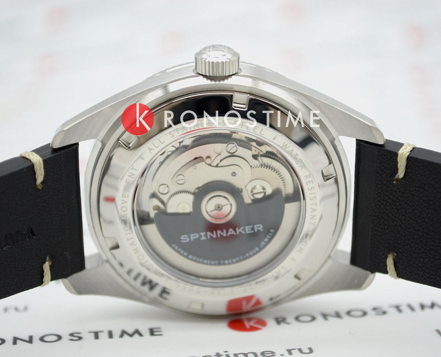 Часы Spinnaker Fleuss SP-5055-0B — мужские, механические