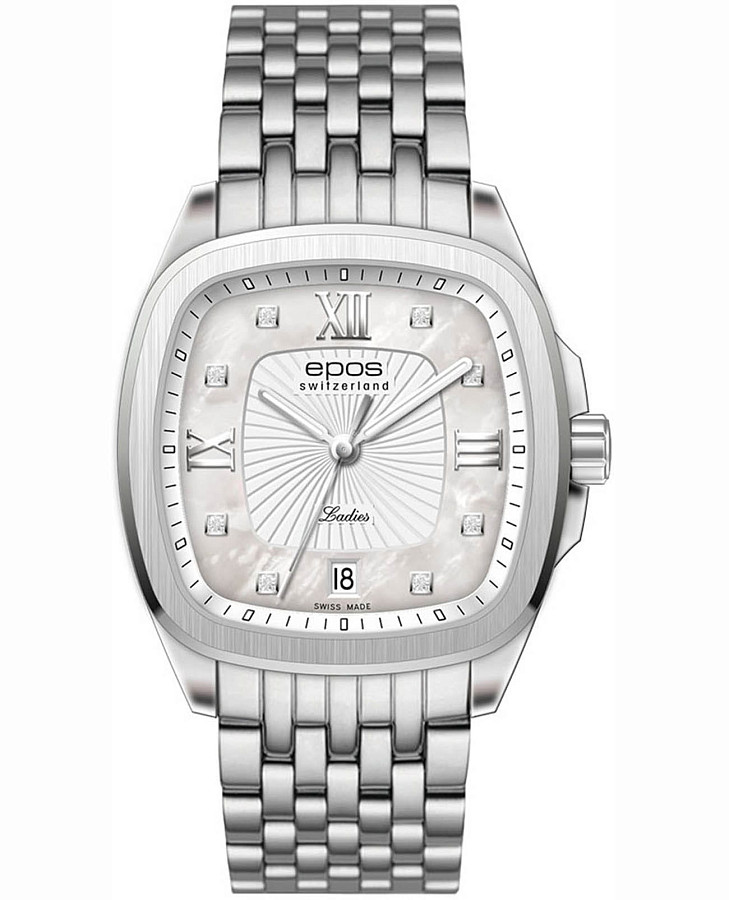 Часы Epos Ladies Quartz 8003.700.20.80.30 — женские, перламутровый