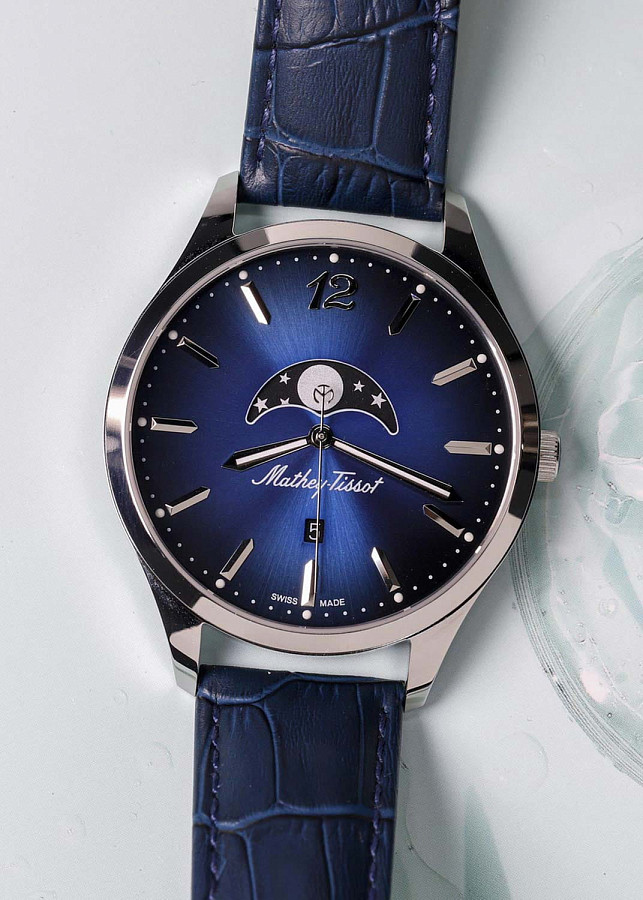 Часы Mathey-Tissot Urban H411LABU — сталь металл, Швейцария