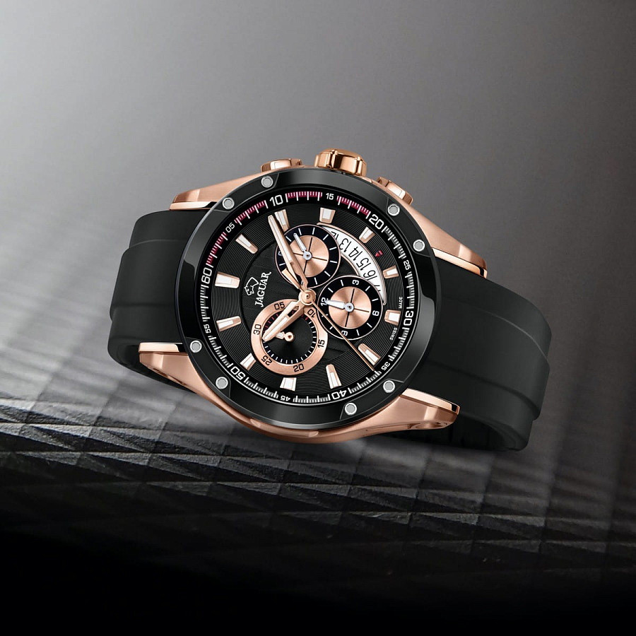 Часы Jaguar Special Edition J691/1 — кварцевые, сталь металл