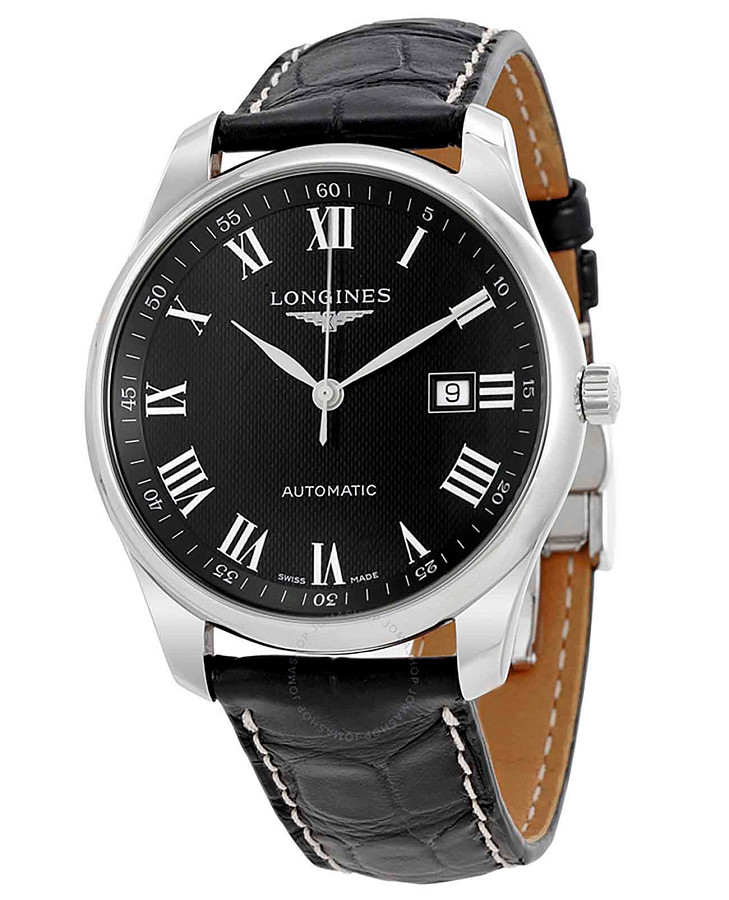 Часы Longines Master Collection L2.893.4.51.8 — механические, сталь металл
