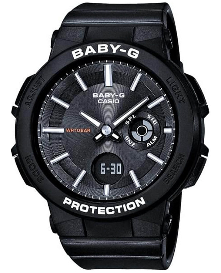 Часы Casio Baby-G BGA-255-1A — женские, черный