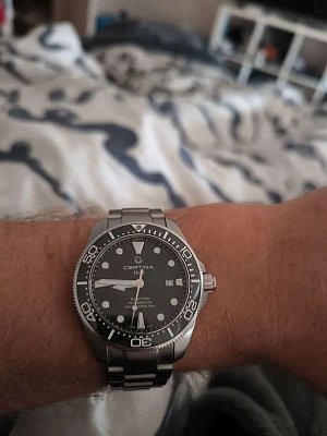 Фото покупателя: Швейцарские механические наручные часы Certina DS Action Diver C032.607.11.091.00