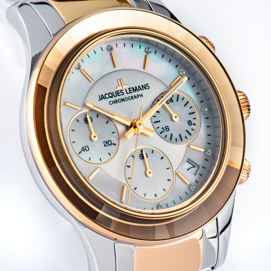 Часы Jacques Lemans Venice 1-2151G — металл сталь, Австрия
