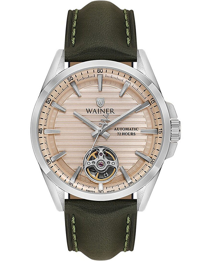 Часы Wainer Automatic WA.25400-E — мужские, шампань