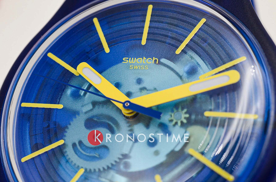 Часы Swatch Rvealed In The Depths SO29I100 — Швейцария, кварцевые