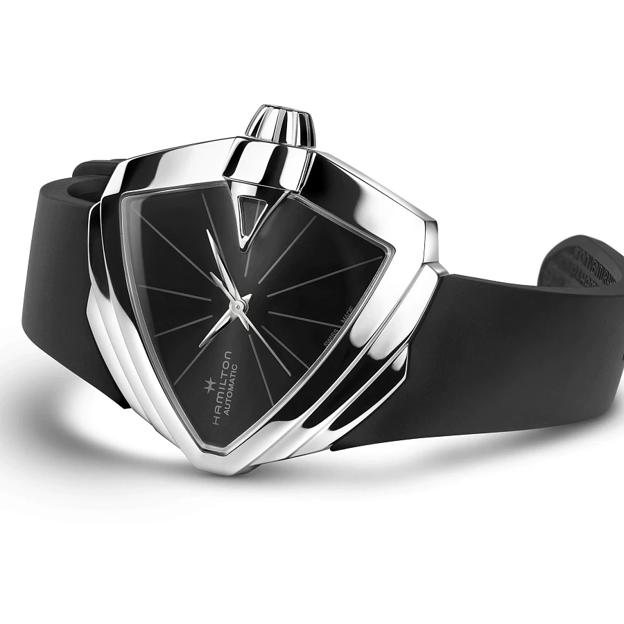 Часы Hamilton Ventura S Auto H24105330 — каучук, женские